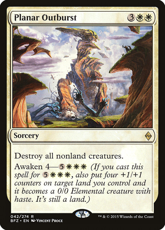 Planar Outburst 42/274 (Battle for Zendikar)  | Good Games Modbury