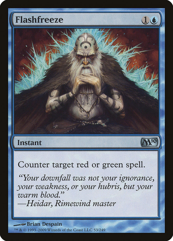 Flashfreeze 53/249 (Magic 2010 (M10))  | Good Games Modbury