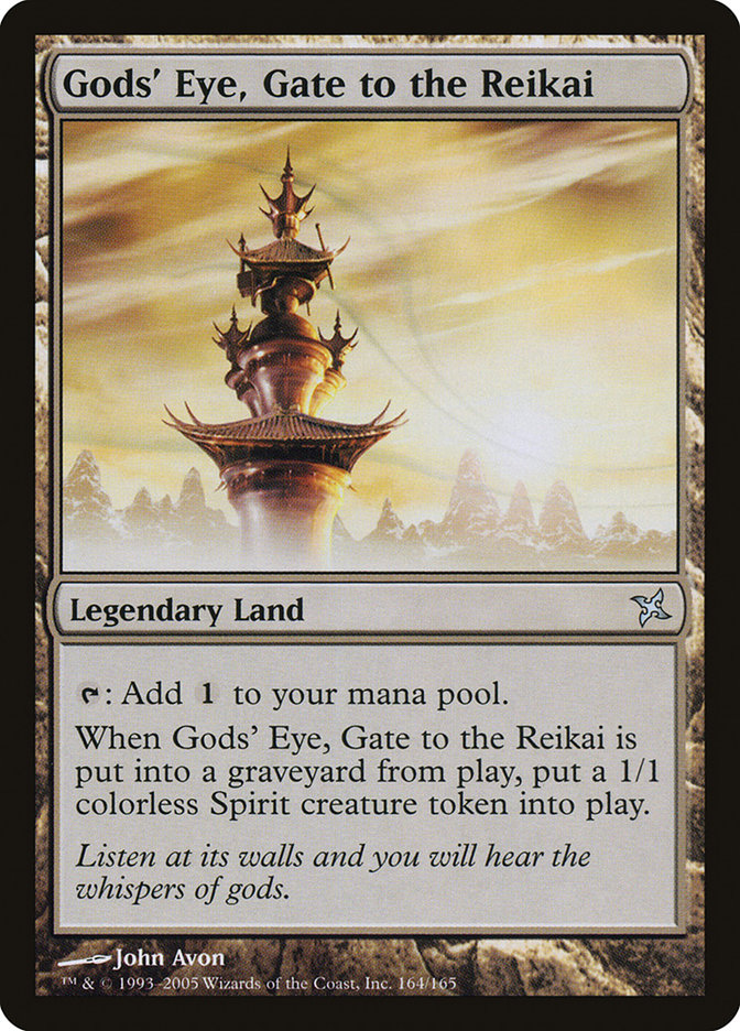 Gods' Eye, Gate to the Reikai 164/165 (Betrayers of Kamigawa)  - Foil | Good Games Modbury