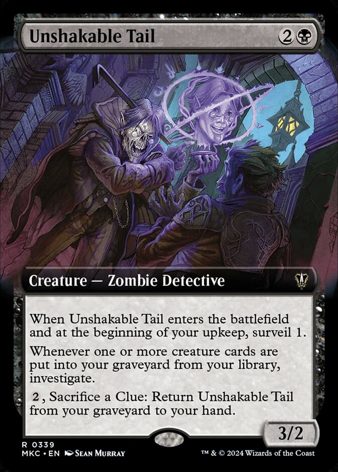 Unshakable Tail 339/311 (Commander: Murders at Karlov Manor)  - Extended Art | Good Games Modbury