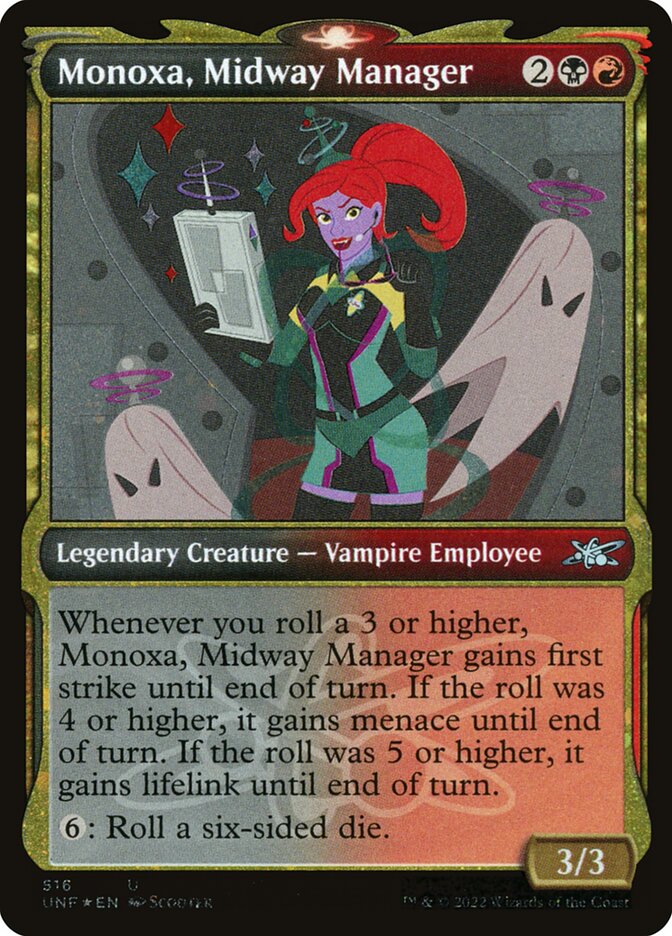 Monoxa, Midway Manager 516/244 (Unfinity)  - Foil | Good Games Modbury