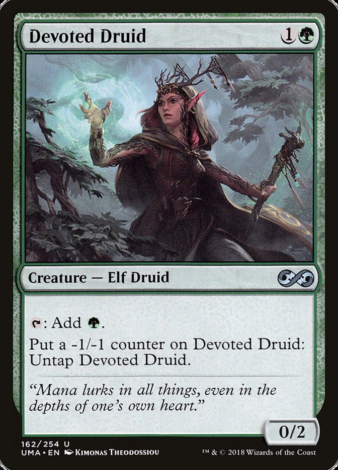 Devoted Druid 162/254 (Ultimate Masters)  | Good Games Modbury