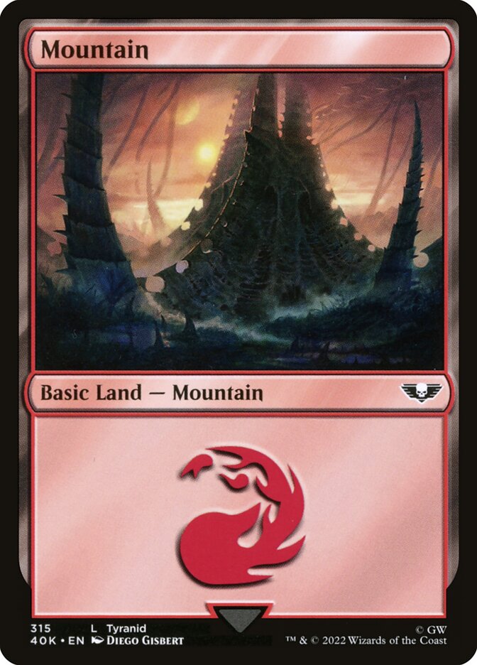Mountain 315/617 (Universes Beyond: Warhammer 40,000)  | Good Games Modbury