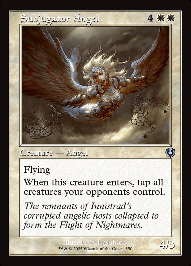 Subjugator Angel 350/287 (Innistrad Remastered)  - Retro | Good Games Modbury
