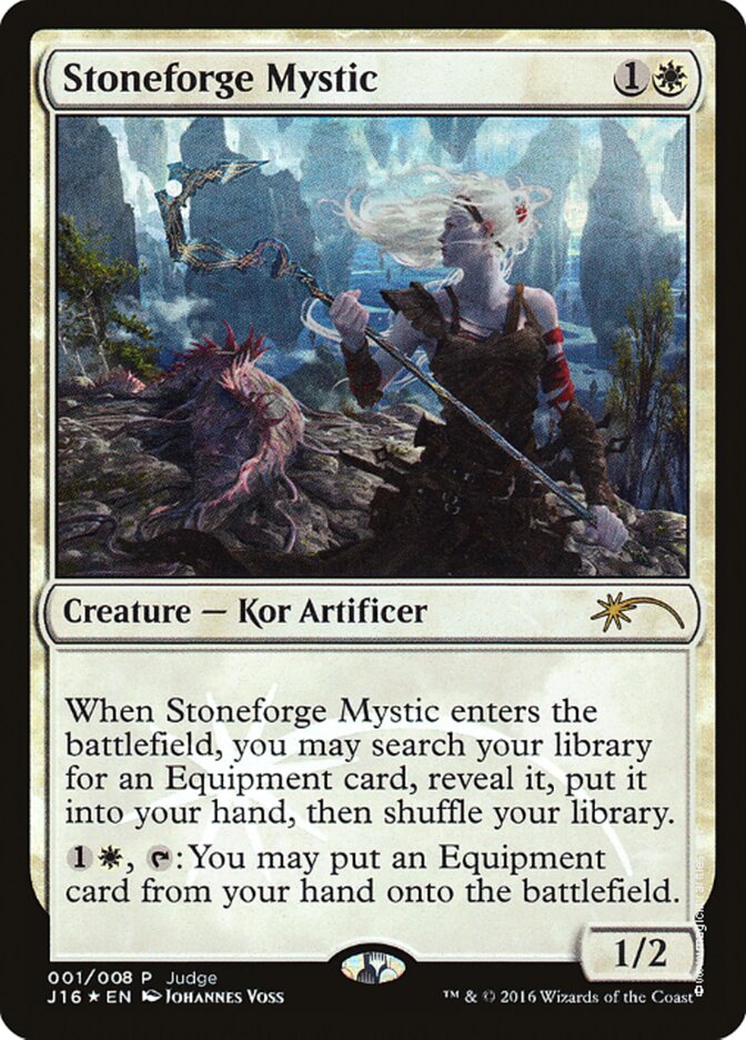 Stoneforge Mystic 1/8 (Judge Promos)  - Foil | Good Games Modbury