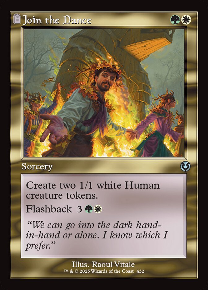 Join the Dance 432/287 (Innistrad Remastered)  - Retro Foil | Good Games Modbury