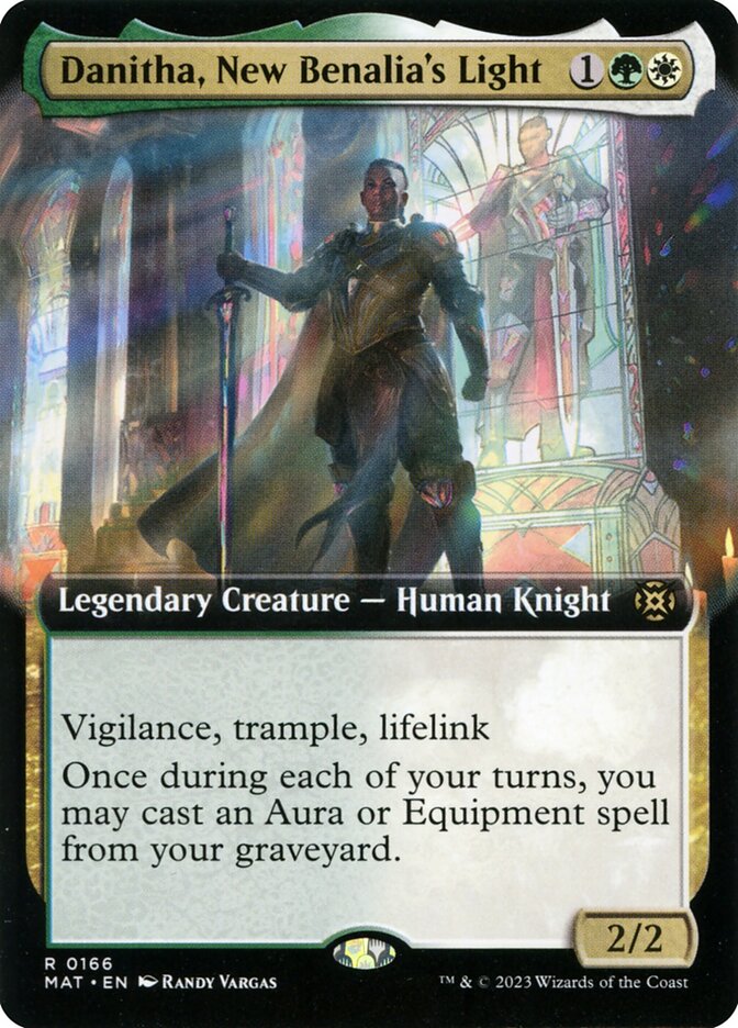 Danitha, New Benalia's Light 166/50 (March of the Machine: The Aftermath)  - Extended Art Foil | Good Games Modbury