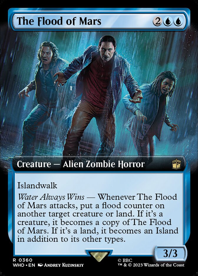 The Flood of Mars 360/331 (Universes Beyond: Doctor Who)  - Extended Art | Good Games Modbury