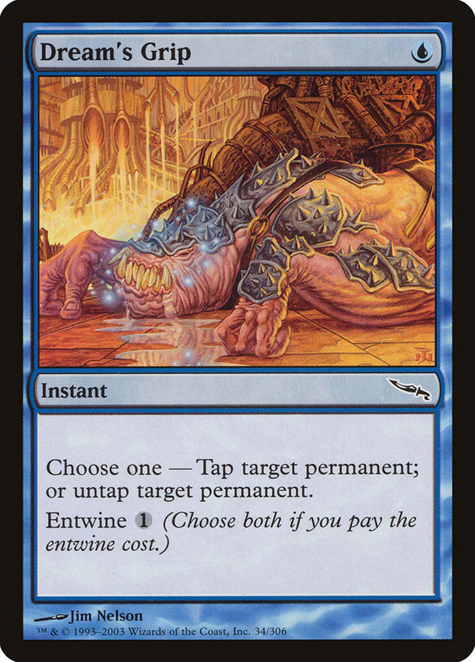 Dream's Grip 34/306 (Mirrodin)  - Foil | Good Games Modbury