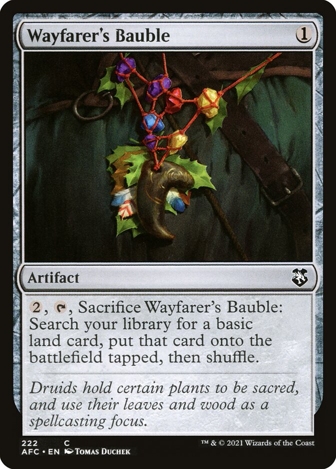 Wayfarer's Bauble 222/62 (Commander: Adventures in the Forgotten Realms)  | Good Games Modbury