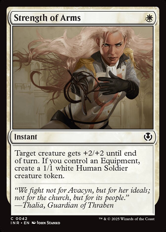 Strength of Arms 42/287 (Innistrad Remastered)  - Foil | Good Games Modbury