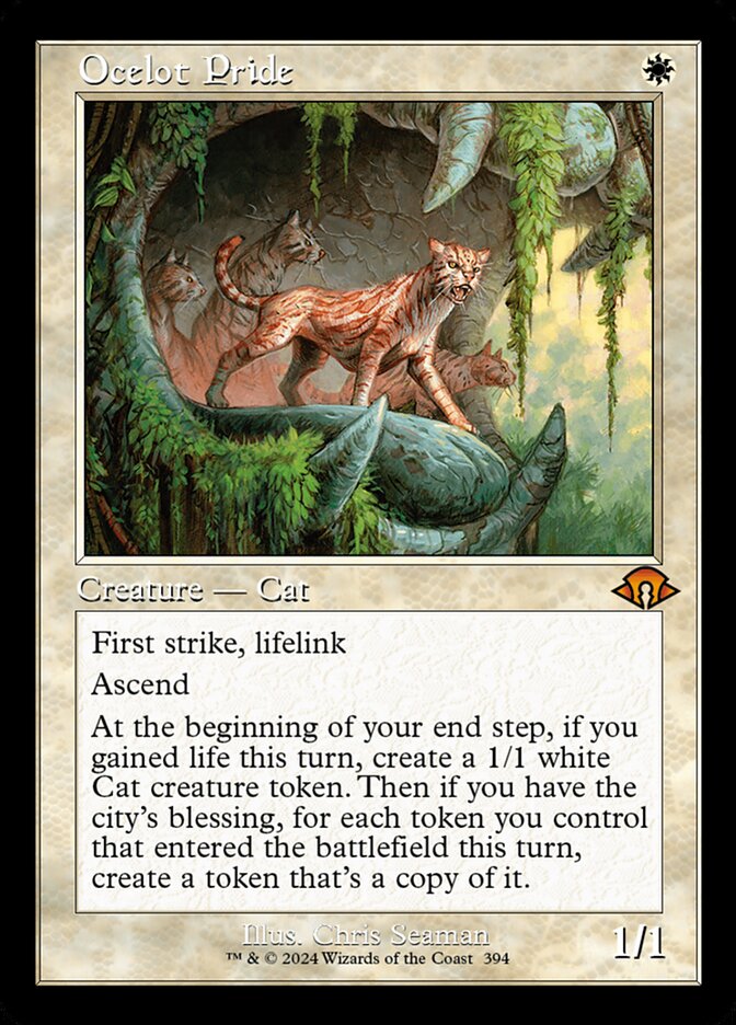 Ocelot Pride 394/319 (Modern Horizons 3)  - Retro | Good Games Modbury