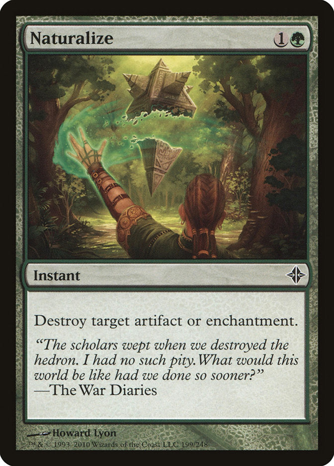 Naturalize 199/248 (Rise of the Eldrazi)  - Foil | Good Games Modbury