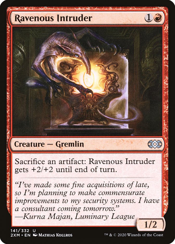 Ravenous Intruder 141/332 (Double Masters)  - Foil | Good Games Modbury