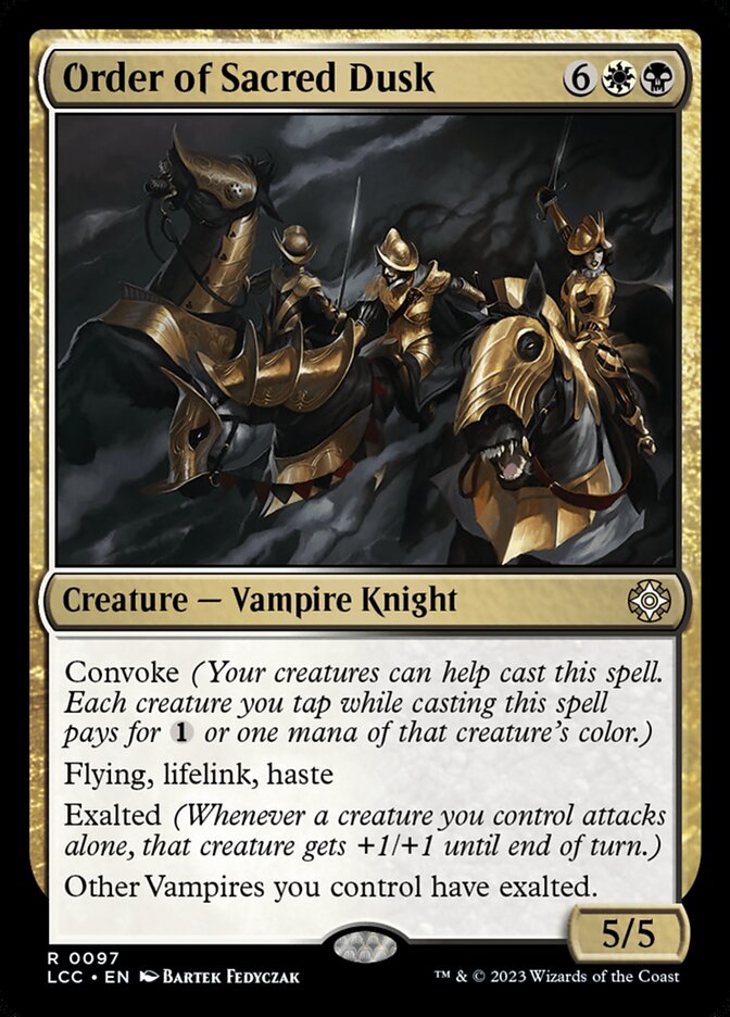 Order of Sacred Dusk 97 (Commander: The Lost Caverns of Ixalan)  | Good Games Modbury