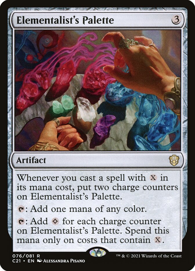Elementalists Palette 76 (Commander 2021)  | Good Games Modbury