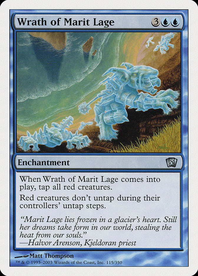 Wrath of Marit Lage 115/350 (8th Edition)  | Good Games Modbury