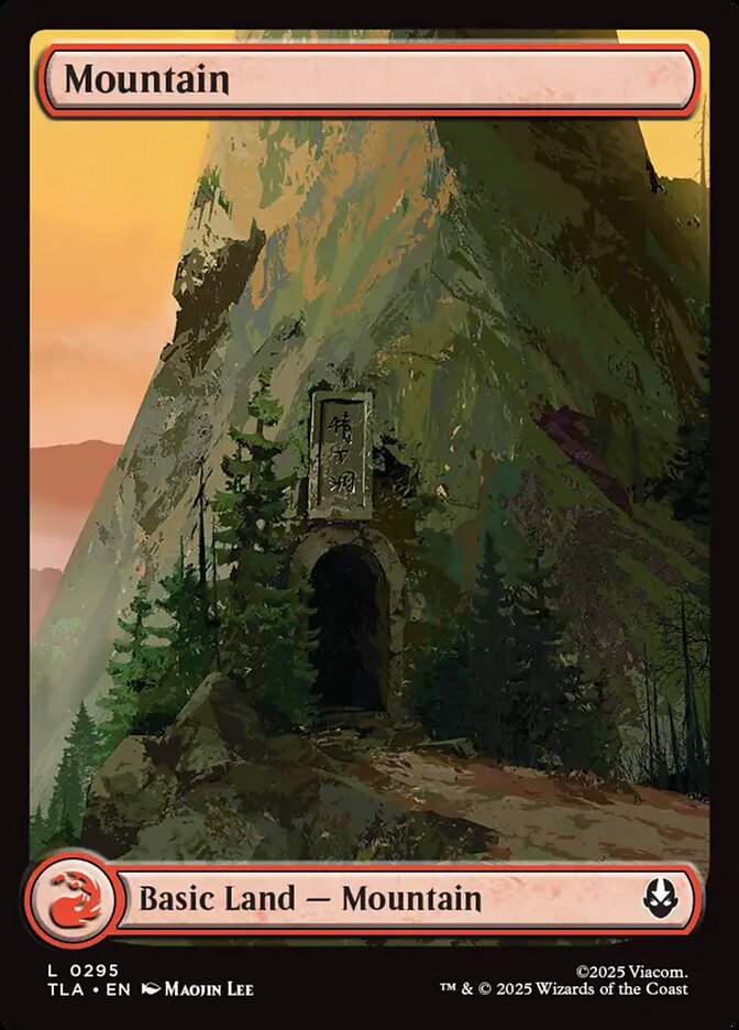 Mountain 0295 295 (Avatar: The Last Airbender)  - Full Art | Good Games Modbury