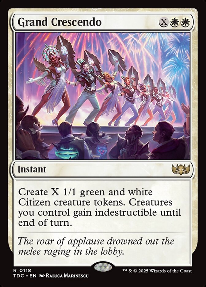 Grand Crescendo 118 (Commander: Tarkir: Dragonstorm)  | Good Games Modbury