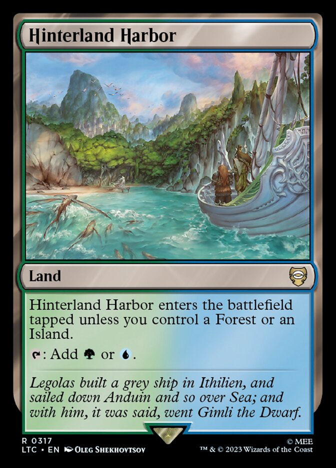 Hinterland Harbor 317 (Commander: The Lord of the Rings: Tales of Middle-earth)  | Good Games Modbury