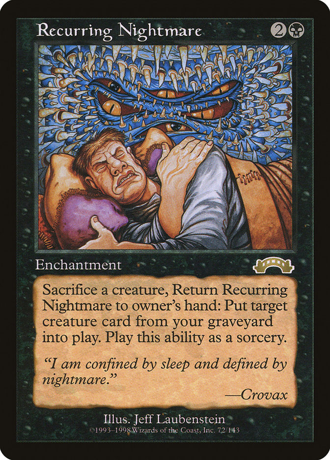 Recurring Nightmare 72/143 (Exodus)  | Good Games Modbury