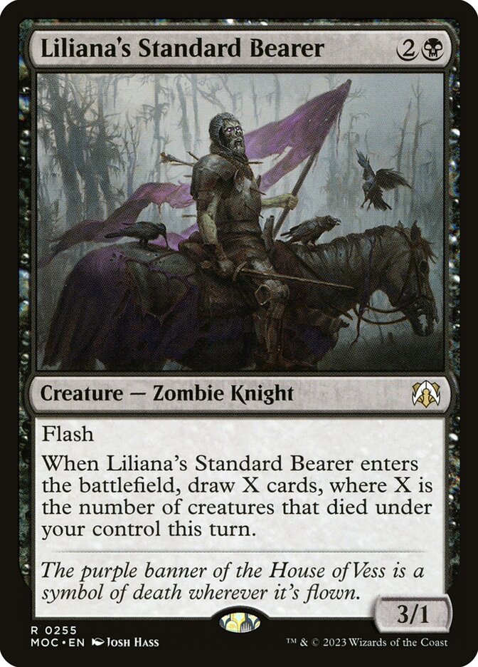 Liliana's Standard Bearer 255/444 (Commander: March of the Machine)  | Good Games Modbury