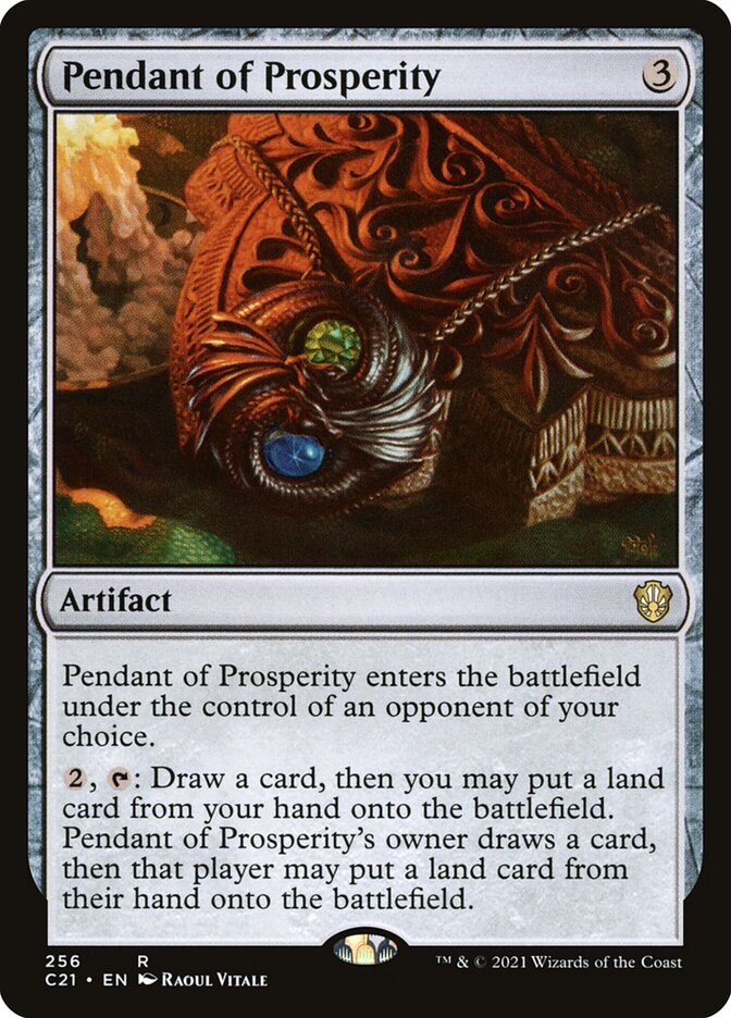 Pendant of Prosperity 256/81 (Commander 2021)  | Good Games Modbury