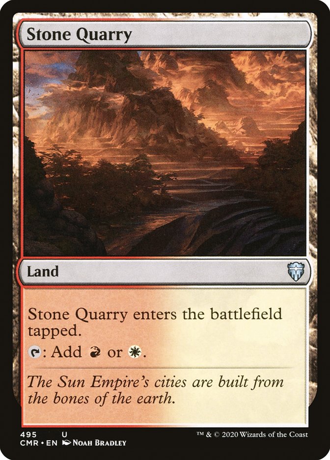 Stone Quarry 495/361 (Commander Legends)  | Good Games Modbury