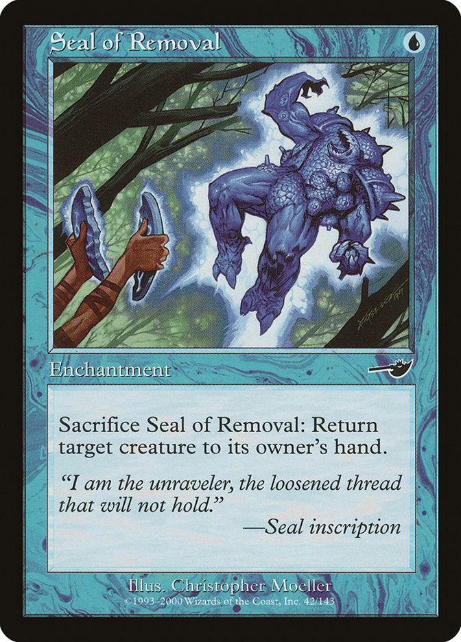 Seal of Removal 42/143 (Nemesis)  - Foil | Good Games Modbury