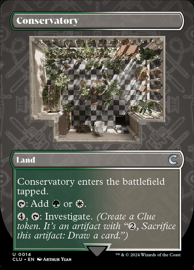 Conservatory 14/284 (Ravnica: Clue Edition)  - Borderless | Good Games Modbury