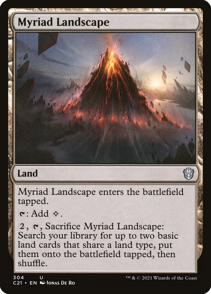 Myriad Landscape 304/81 (Commander 2021)  | Good Games Modbury