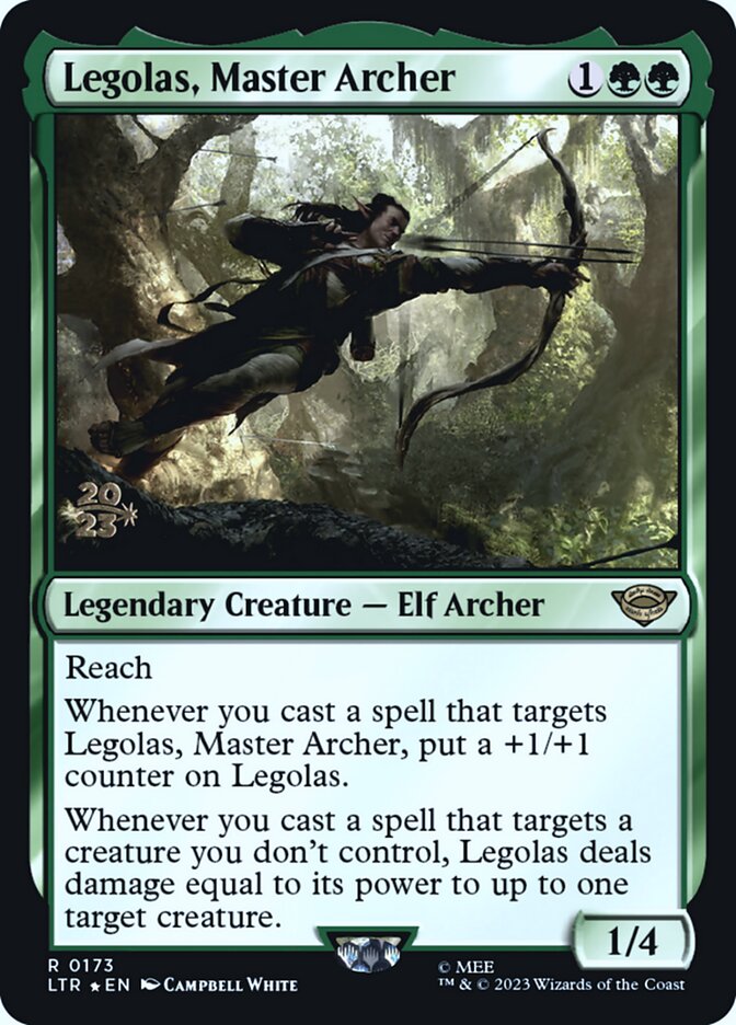 Legolas, Master Archer 173s/86 (Prerelease Cards)  - Foil | Good Games Modbury