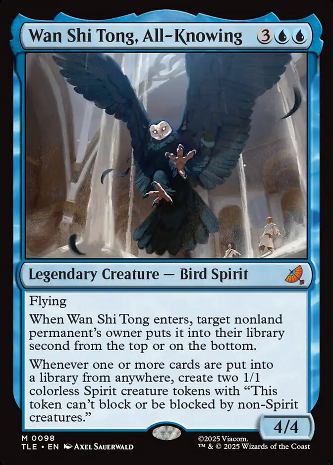 Wan Shi Tong, All-Knowing 98/317 (Avatar: The Last Airbender: Eternal-Legal)  - Foil | Good Games Modbury
