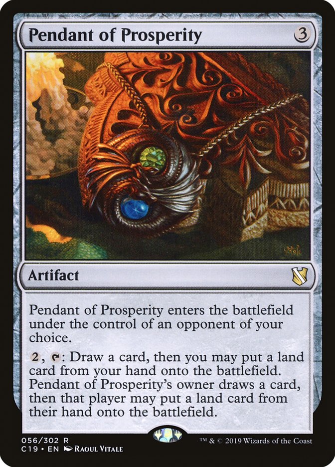 Pendant of Prosperity 56/302 (Commander 2019)  | Good Games Modbury