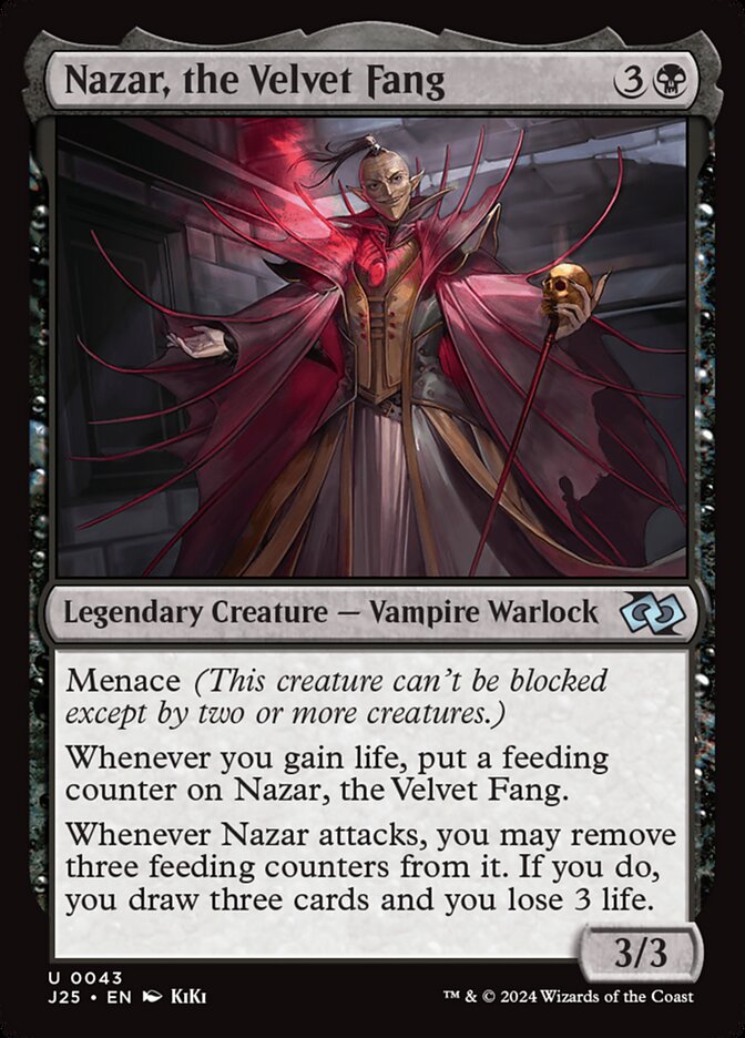 Nazar, the Velvet Fang 43/779 (Foundations Jumpstart)  | Good Games Modbury