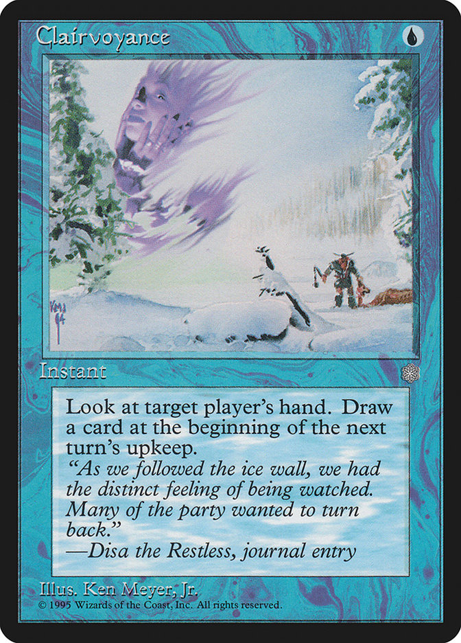 Clairvoyance 63/383 (Ice Age)  | Good Games Modbury