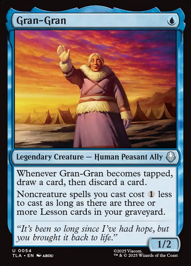Gran Gran 54 (Avatar: The Last Airbender)  - Foil | Good Games Modbury