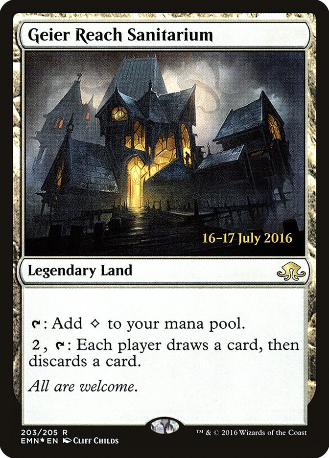 Geier Reach Sanitarium 203 (Prerelease Cards)  - Foil | Good Games Modbury