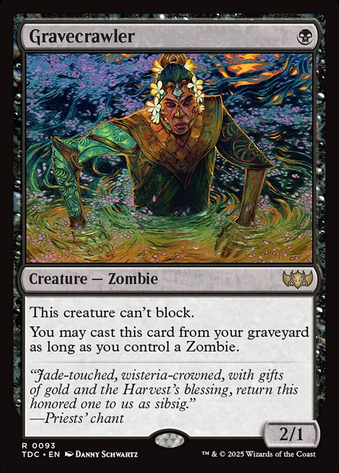 Gravecrawler 93 (Commander: Tarkir: Dragonstorm)  | Good Games Modbury