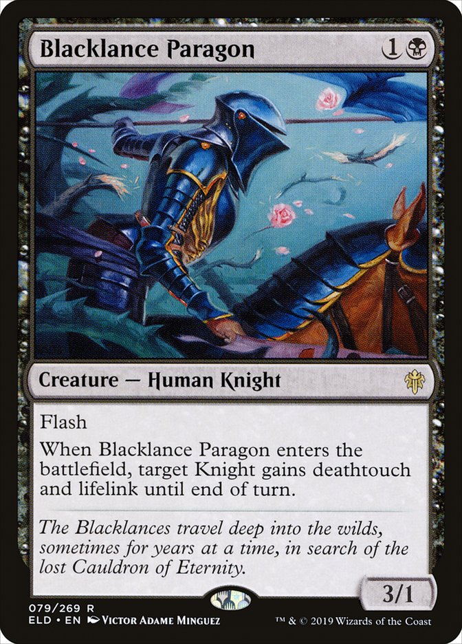 Blacklance Paragon 79/269 (Throne of Eldraine)  - Foil | Good Games Modbury