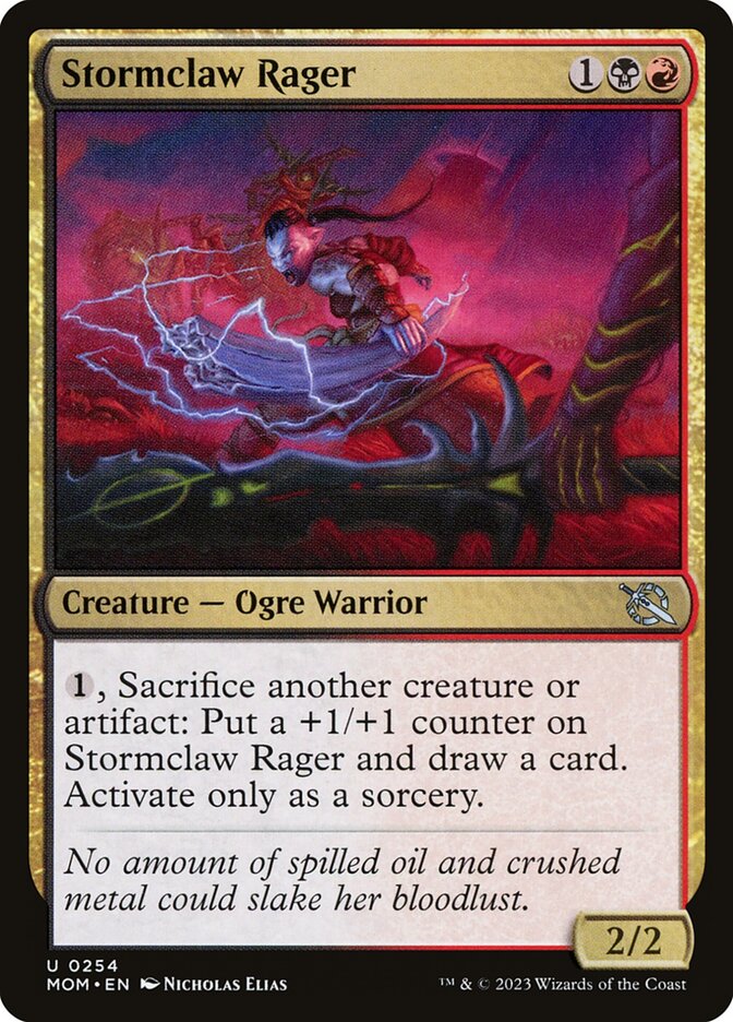 Stormclaw Rager 254/291 (March of the Machine)  - Foil | Good Games Modbury