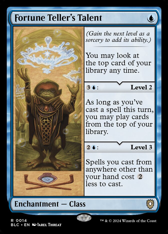 Fortune Teller's Talent 14 (Commander: Bloomburrow)  | Good Games Modbury