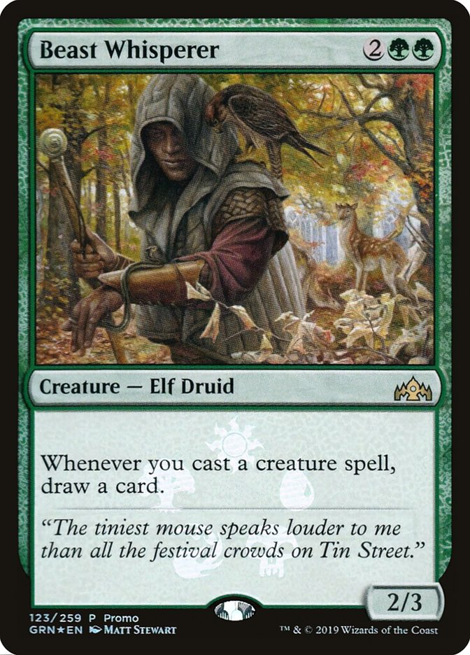 Beast Whisperer 123 (Media Promos)  - Foil | Good Games Modbury