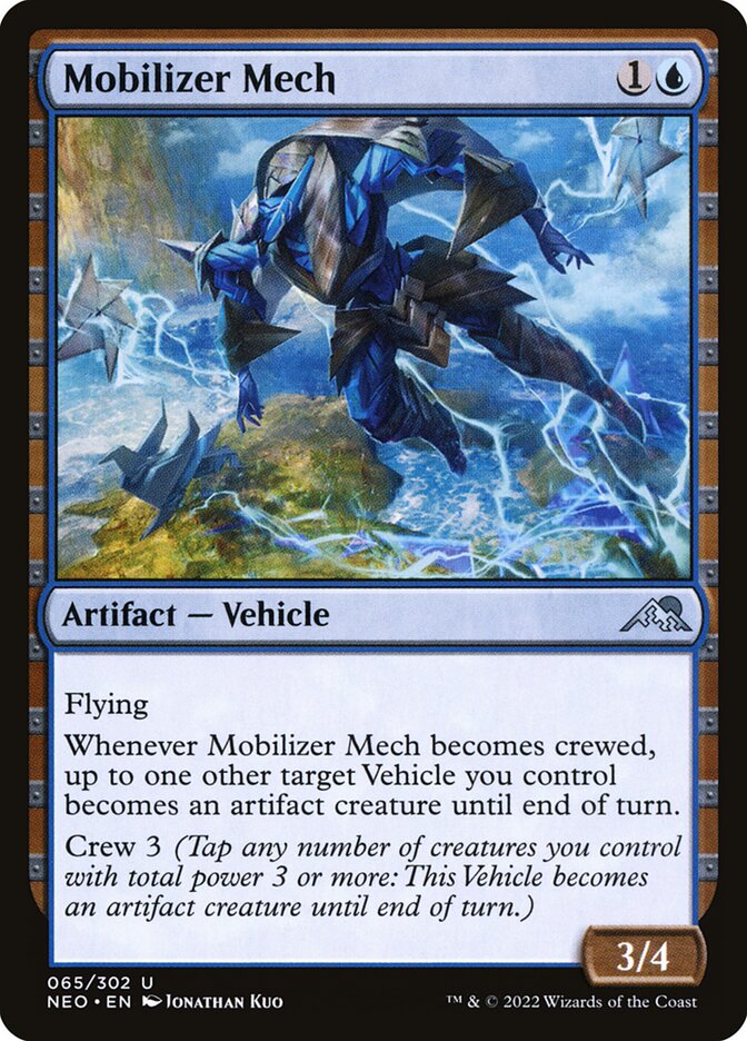 Mobilizer Mech 65 (Kamigawa: Neon Dynasty)  | Good Games Modbury