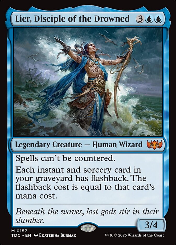 Lier, Disciple of the Drowned 157 (Commander: Tarkir: Dragonstorm)  | Good Games Modbury