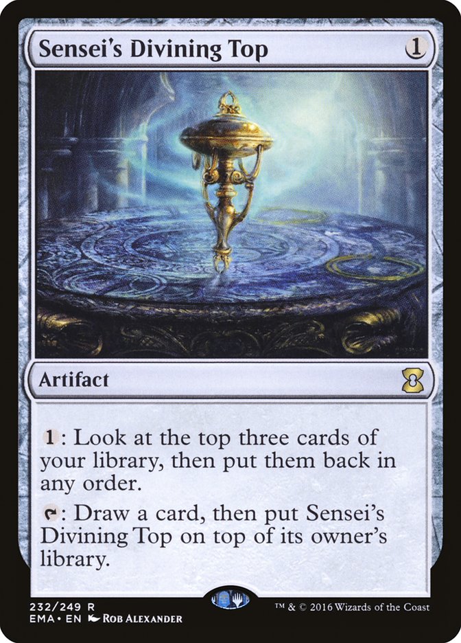 Sensei's Divining Top 232/249 (Eternal Masters)  | Good Games Modbury