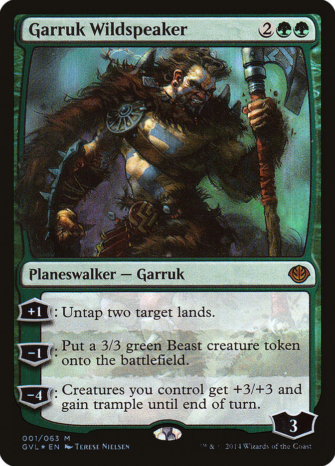 Garruk Wildspeaker 1/63 (Duel Decks: Anthology)  - Foil | Good Games Modbury