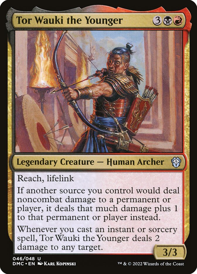 Tor Wauki the Younger 46 (Commander: Dominaria United)  | Good Games Modbury