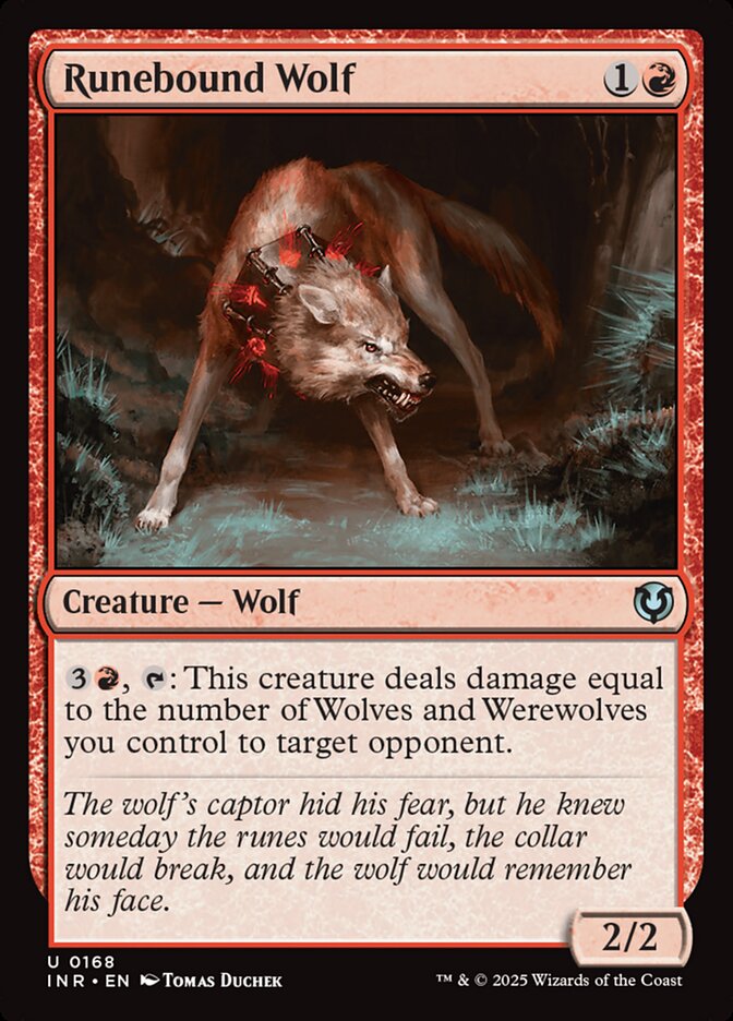 Runebound Wolf 168/287 (Innistrad Remastered)  - Foil | Good Games Modbury