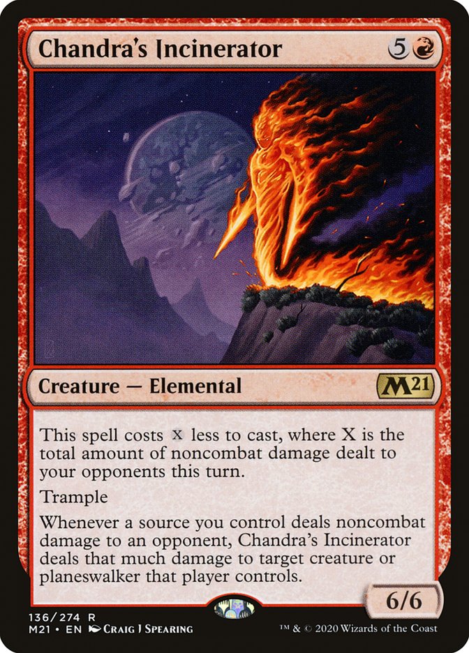 Chandra's Incinerator 136/274 (Core Set 2021)  - Foil | Good Games Modbury